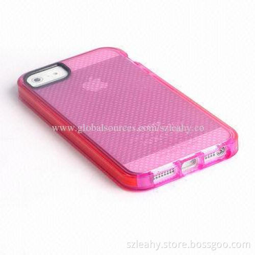 New Arrival and Large Hole Net Pattern TPU Case for iPhone 5/5S, OEM Orders are Welcome